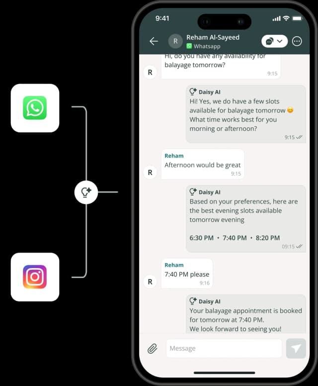 Feature showcase mockup
